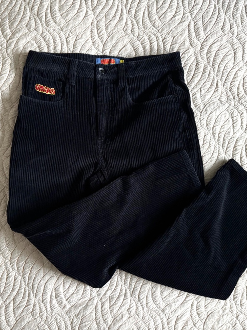Empyre black corduroy skater pants - 30